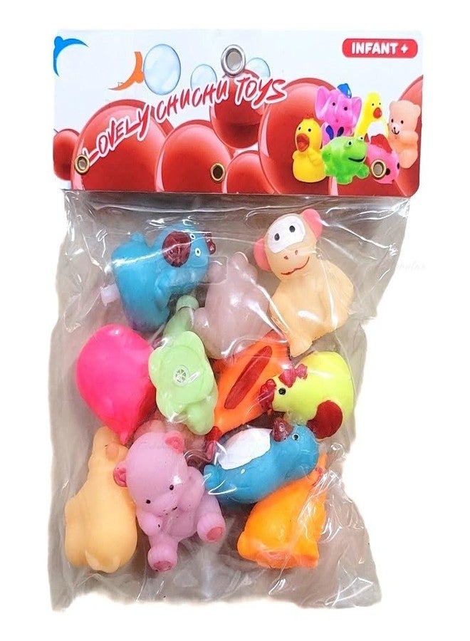 Globular Attrective Baby Rattles Teethers with Animal Bath Chu Chu Combo Toy Early Development Toys for Infants Toddlers Toy Little New Born Baby Toy Kids Pack of 18 - Image 2